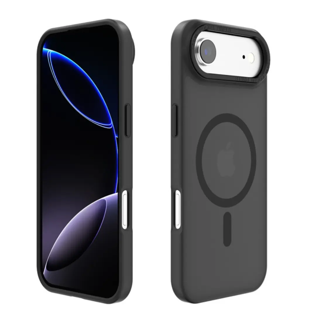 iPhone 17 Air MagSafe Cam Smoke Twotone Eco Case Black
